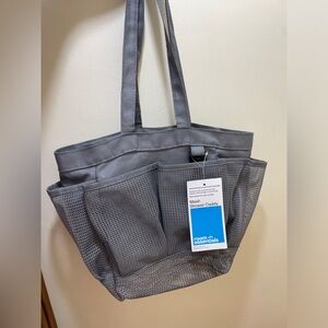 NWT Mesh shower bag